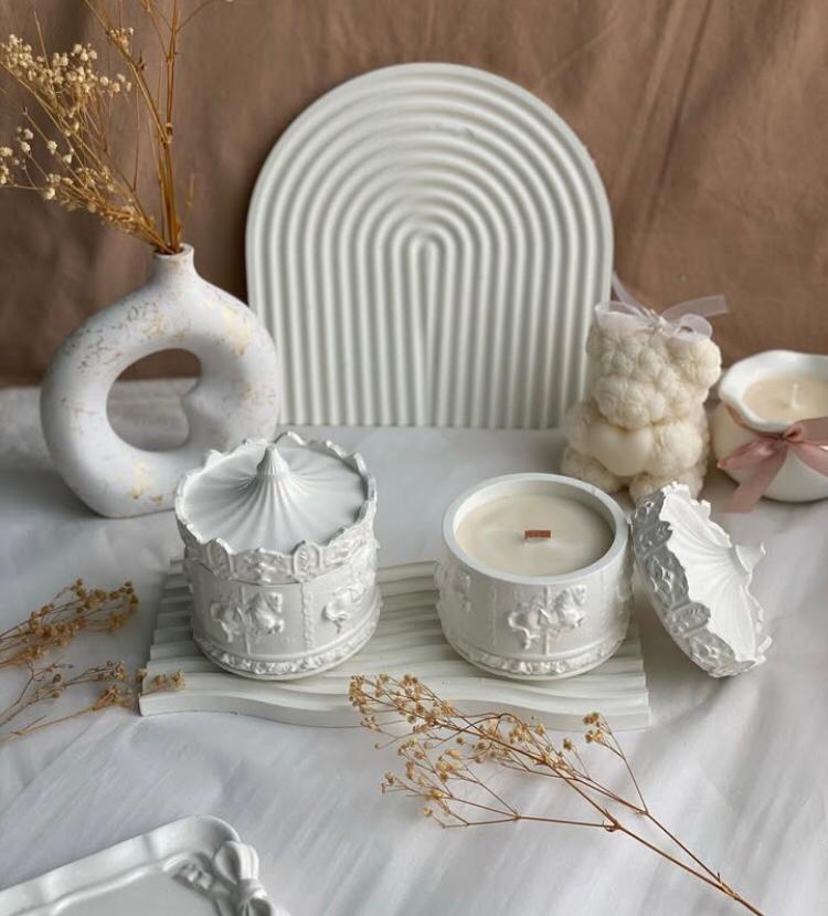 Carousel Jar Candle
