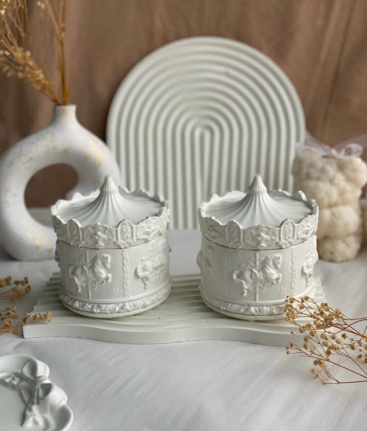 Carousel Jar Candle