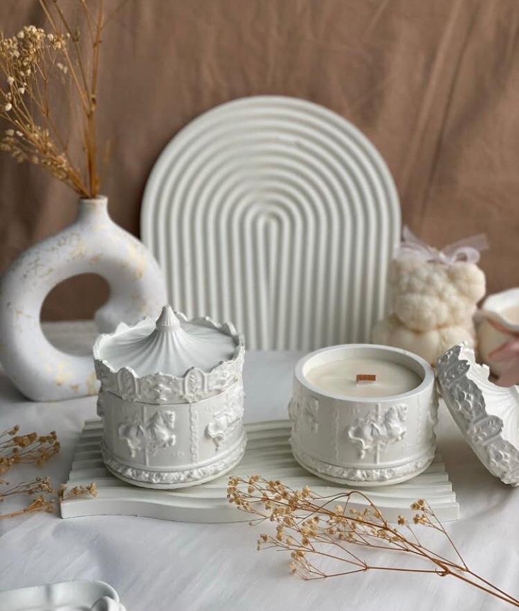 Carousel Jar Candle